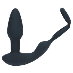Levelz Ballstretcher Plug Dual Vibe 10.5 x 3.8cm